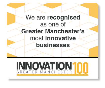 Innovation 100 Greater Manchester: recognised as one of Greater Manchester’s most innovative businesses